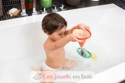 3 bateaux flottants - Lilliputiens