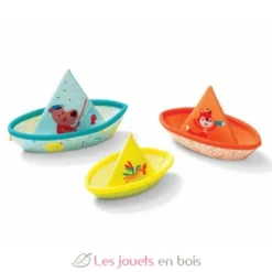3 bateaux flottants - Lilliputiens