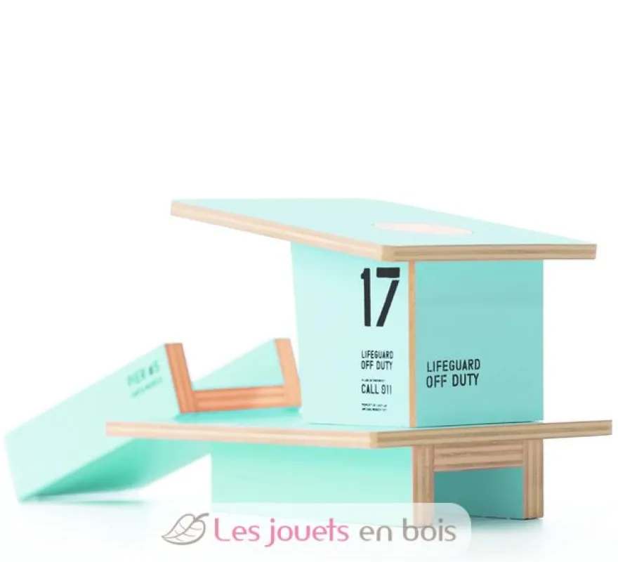 Beach Tower Teal Santa Monica - Candylab Toys