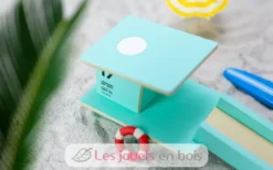 Beach Tower Teal Santa Monica - Candylab Toys