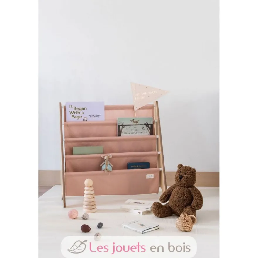Bibliothèque enfant argile - 3 Sprouts