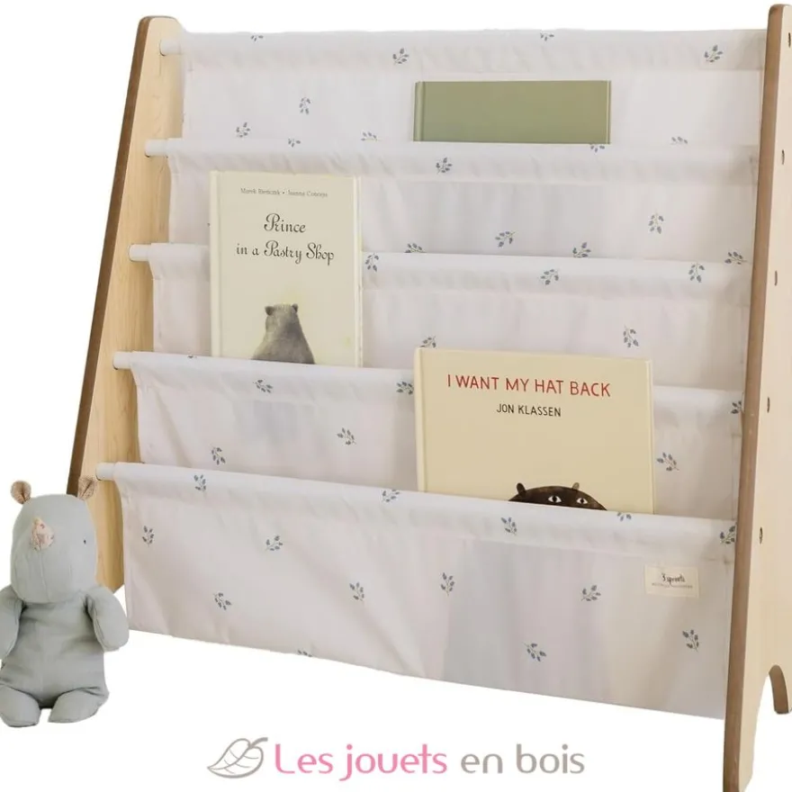 Bibliothèque enfant Myrtilles ivoire - 3 Sprouts