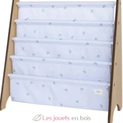 Bibliothèque enfant Myrtilles gris - 3 Sprouts
