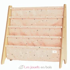Bibliothèque enfant Terrazzo argile - 3 Sprouts