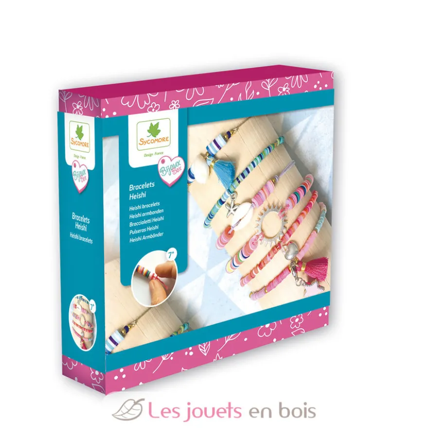 Bijoux Box - Bracelets Heishi - Dès 7 ans - Sycomore