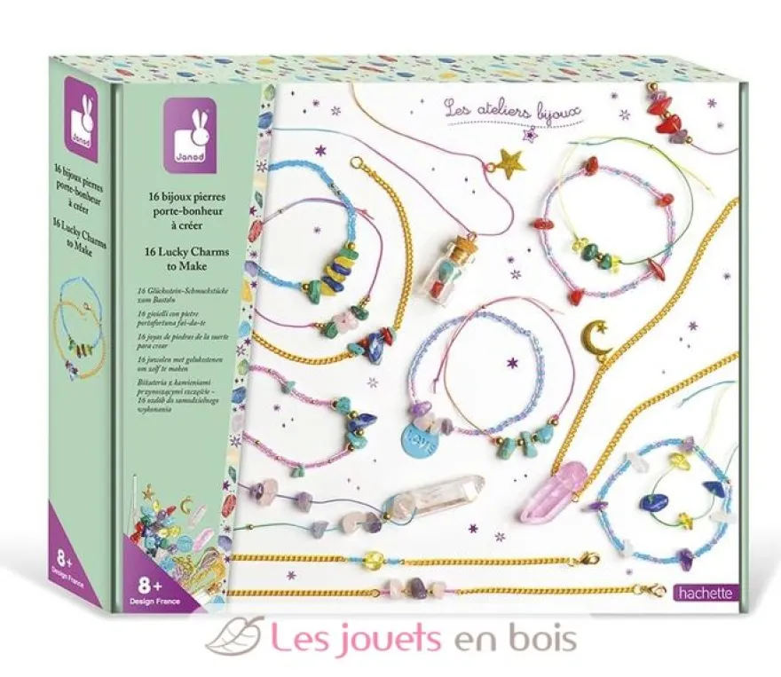 16 Bijoux pierre porte-bonheur à créer - Janod