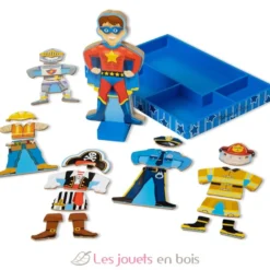 Billy et ses costumes magnétiques - Melissa & Doug