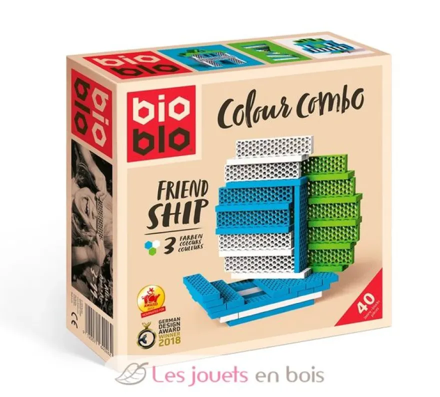 Bioblo Friend Ship 40 briques - Bioblo