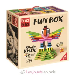 Bioblo Fun Box 200 briques - Bioblo