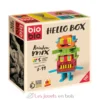 Bioblo Hello Box 100 briques - Bioblo
