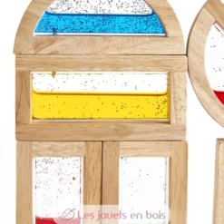 Blocs arc-en-ciel - Eau scintillante - Guidecraft