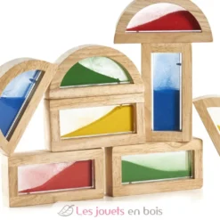 Blocs arc-en-ciel - Sable - Guidecraft
