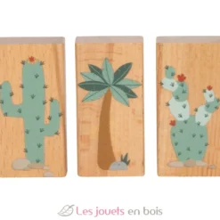 Blocs de construction en bois Dino - Small Foot company