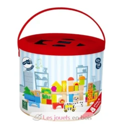Blocs de construction en bois Zoo - Small Foot company