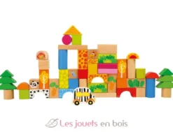 Blocs de construction en bois Zoo - Small Foot company