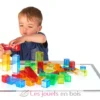 Blocs de couleur translucides 50 pcs - TickiT