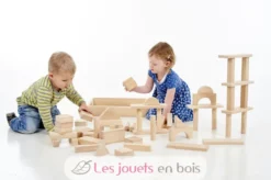 Blocs en bois géants naturel - TickiT