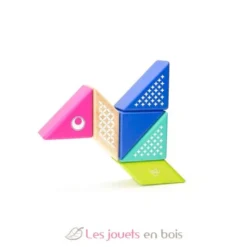6 blocs en bois magnétiques - Colibri - Tegu