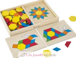 Blocs et planches de motifs d'apprentissages - Melissa & Doug