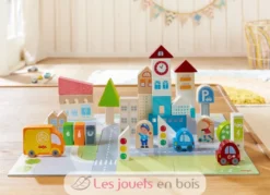 Blocs et puzzle vie citadine - Haba