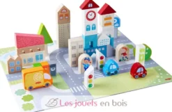 Blocs et puzzle vie citadine - Haba