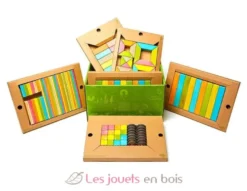 Blocs magnétiques Classroom Kit 130 pcs - Tegu