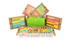 Blocs magnétiques Classroom Kit 240 pcs - Tegu