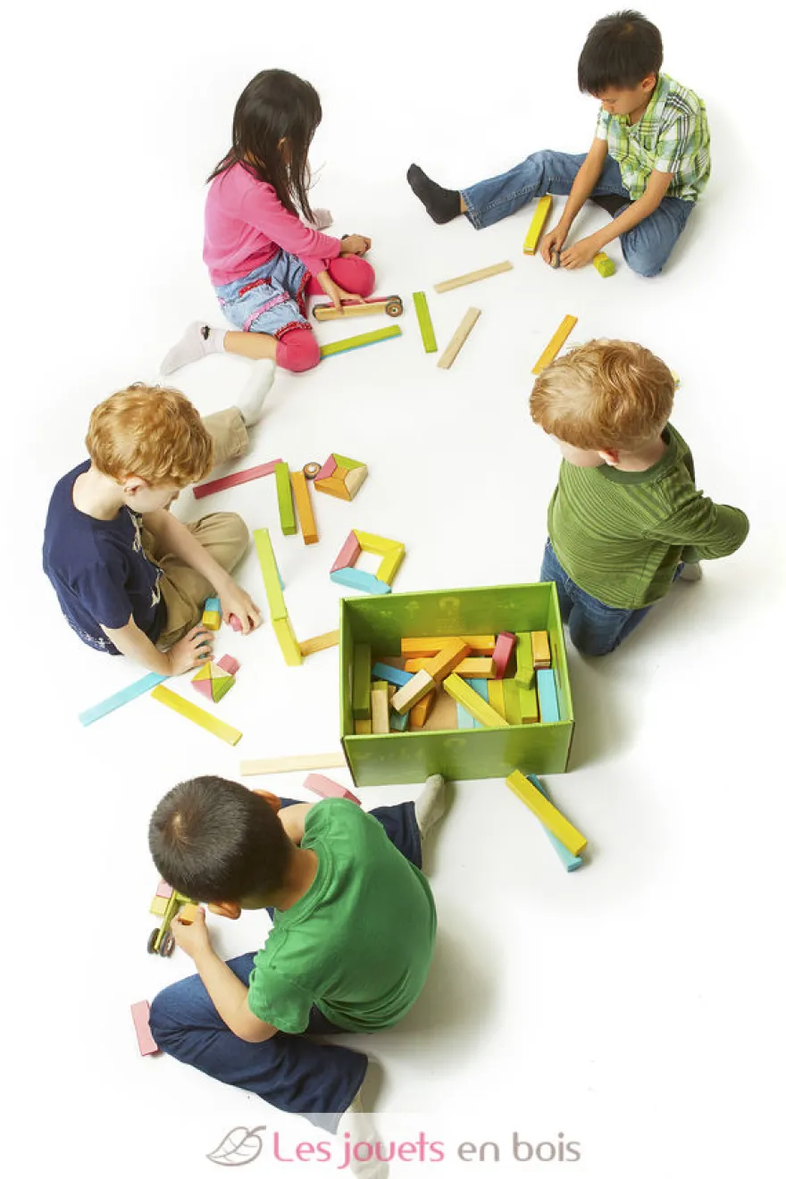 Blocs magnétiques Classroom Kit 90 pcs - Tegu