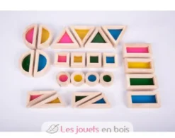 24 blocs sensoriels arc-en-ciel - TickiT