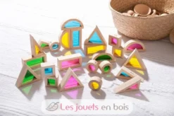 24 blocs sensoriels arc-en-ciel - TickiT