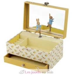 Boite à bijoux musicale Peter Rabbit - Trousselier