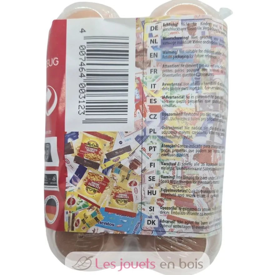 Boite de 6 œufs en plastique - Tanner