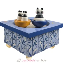 Boite à musique en bois Panda - Trousselier