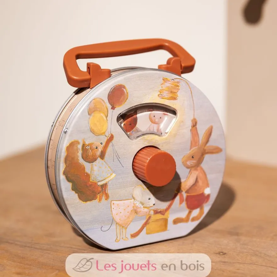 Boite à musique en métal Animaux - Egmont Toys