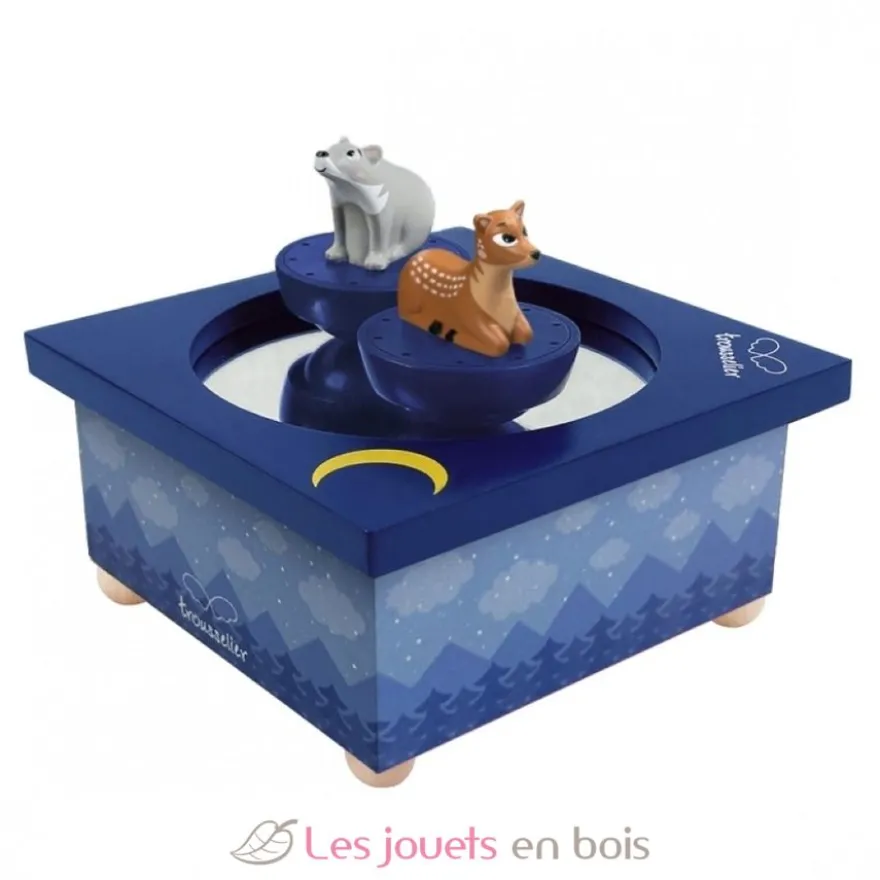 Boite à Musique Faon et Ours - Trousselier