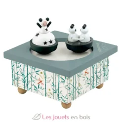Boite à Musique Fille & Pandas - Trousselier