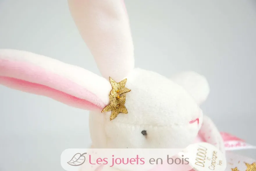 Boite à musique Lapin Fleurs - Doudou et Compagnie