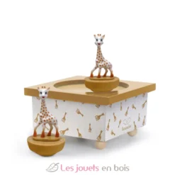 Boite à Musique Sophie la Girafe caramel - Trousselier