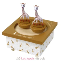 Boite à Musique Sophie la Girafe caramel - Trousselier