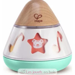 Boite à musique Tourne en rond turquoise - Dès la naissance - Hape