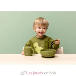 Bol en silicone avec ventouse Mr Dino - Trixie