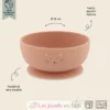 Bol en silicone avec ventouse Mrs Cat - Trixie