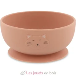 Bol en silicone avec ventouse Mrs Cat - Trixie