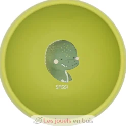 Bol en silicone Cracky le dinosaure - Sassi Junior