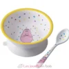 Bol ventouse avec cuillère Barbapapa - Petit Jour