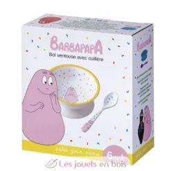 Bol ventouse avec cuillère Barbapapa - Petit Jour