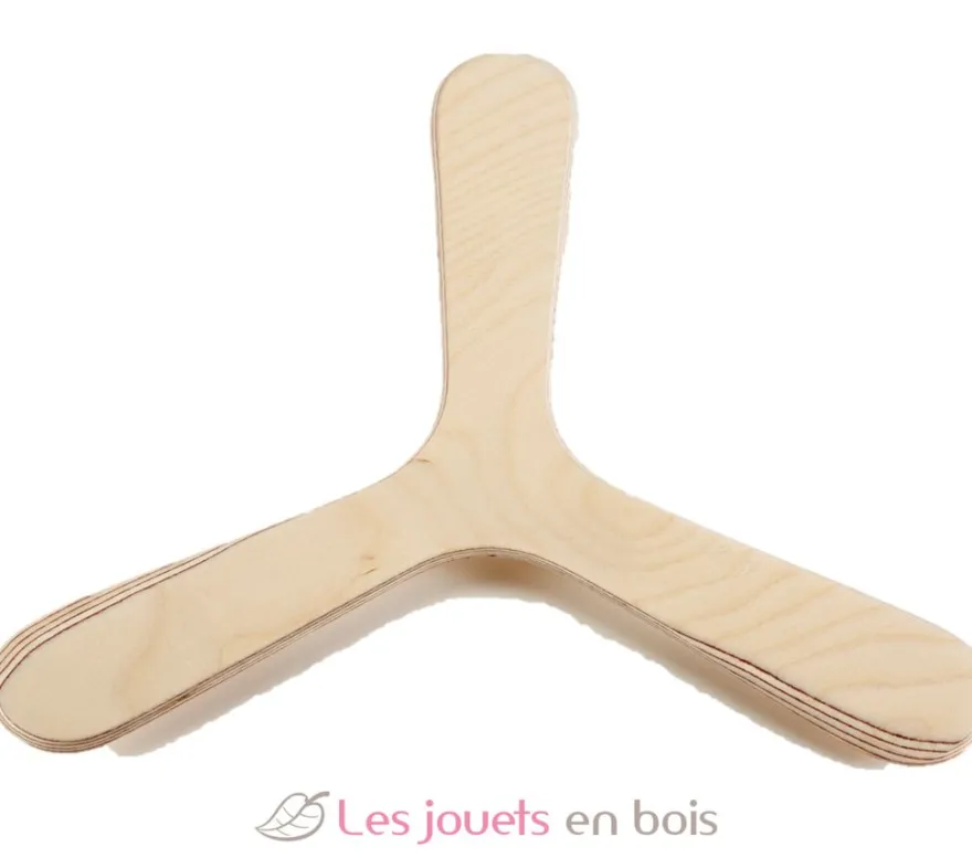 Boomerang en bois à décorer - Wallaby Boomerangs