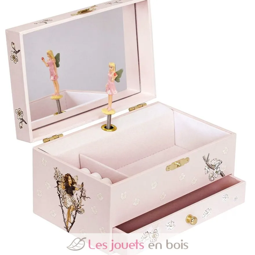 Boîte à bijoux musicale Fée Cerisier - Trousselier