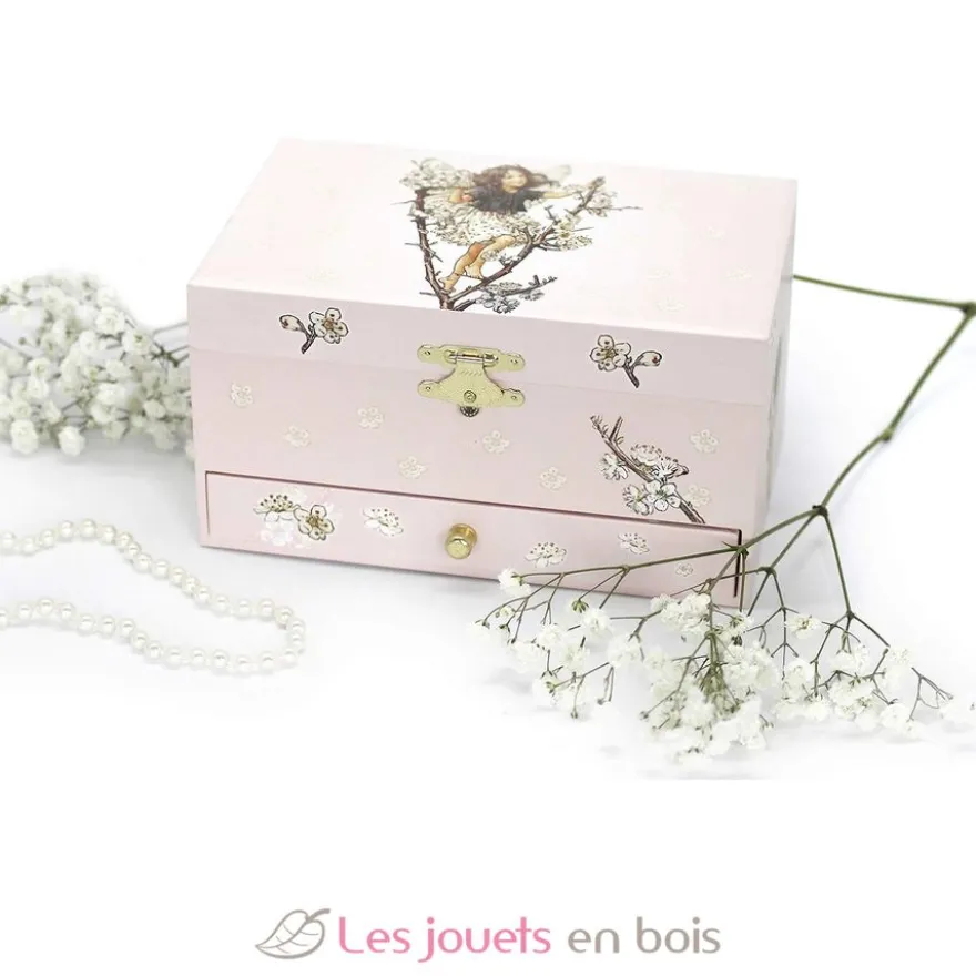 Boîte à bijoux musicale Fée Cerisier - Trousselier