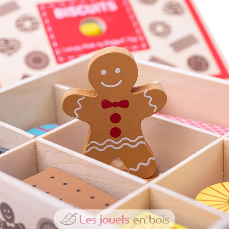 Boîte à biscuits en bois - Bigjigs Toys